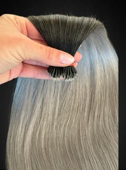 Nanoring Slavic Ombre Extensions #1/ Grau