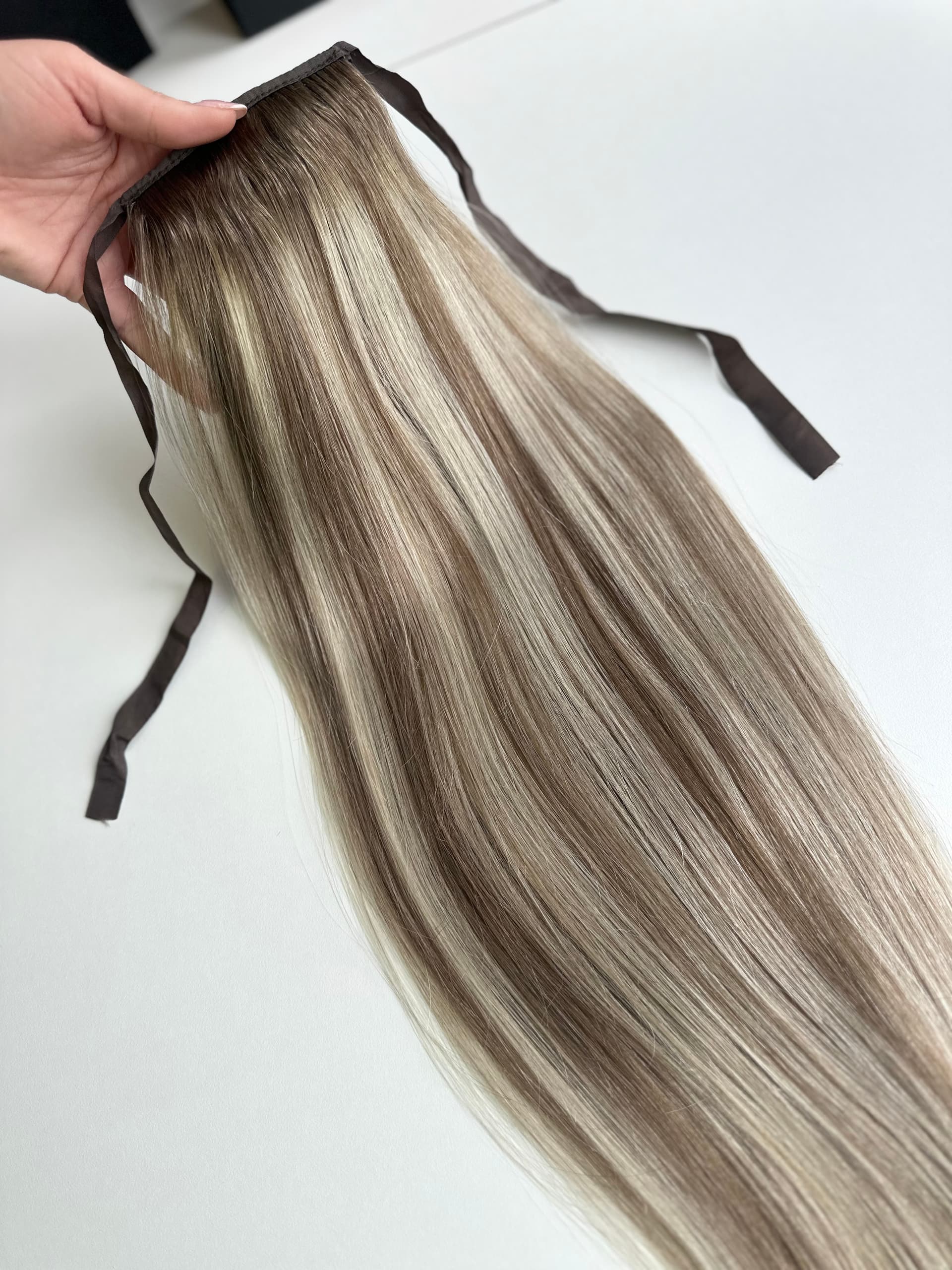 Coada de Par Diamond Balayage #8/ Silver / #8
