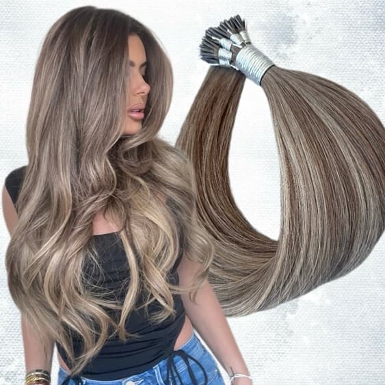 Nanoring Balayage Extensions #9/#20