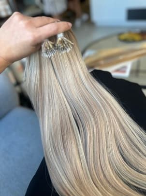Extensioni Nanoring Russian Balayage #19/Silver