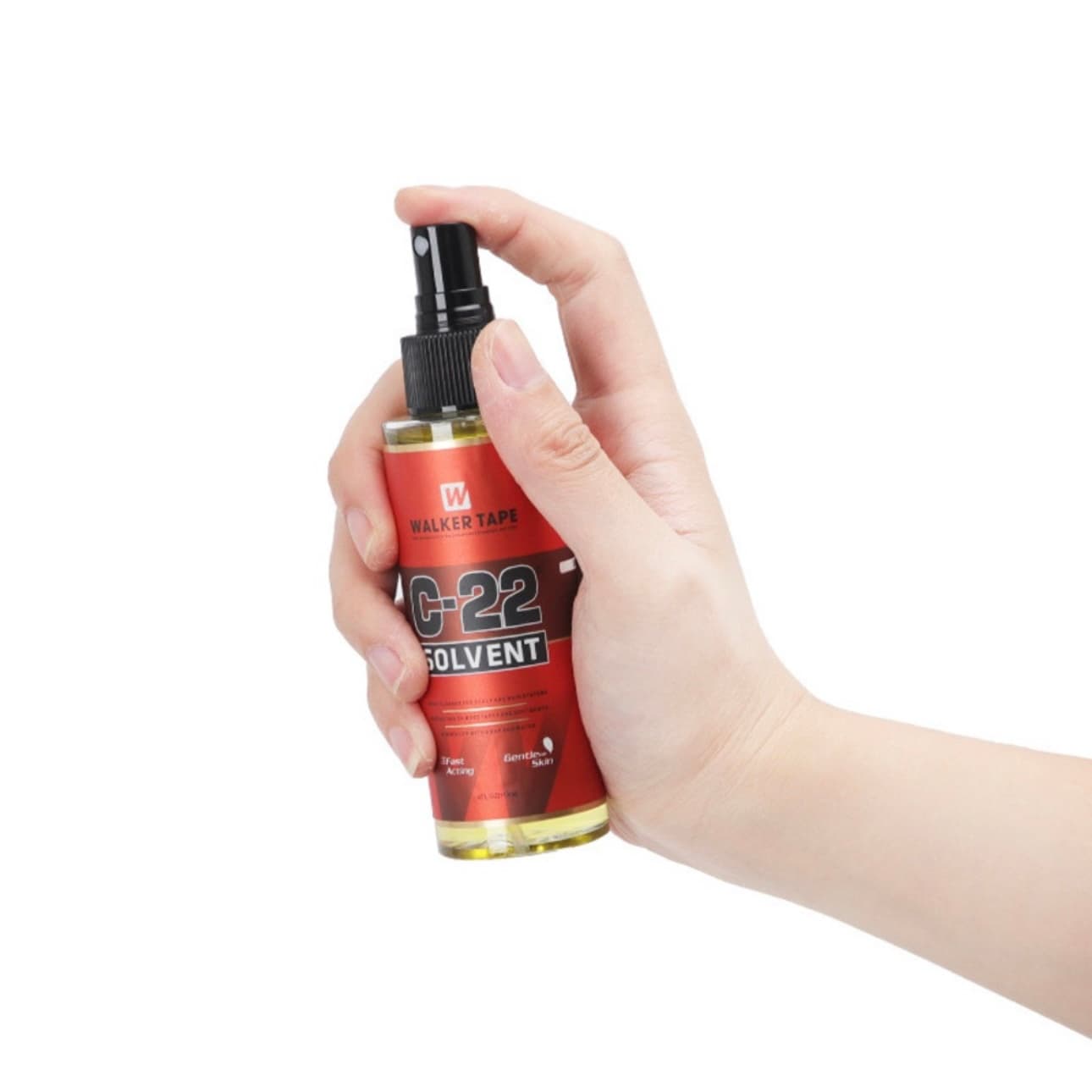 Spray professionnel pour enlever les adhésifs capillaires