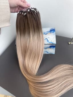 Przedłużenia Microring Luxe Ombre #4/ #20