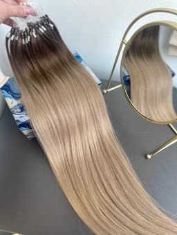 Przedłużenia Microring Luxe Ombre #4/ #20