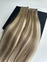 Extensii Invisible Tape Balayage #8/Silver/#8