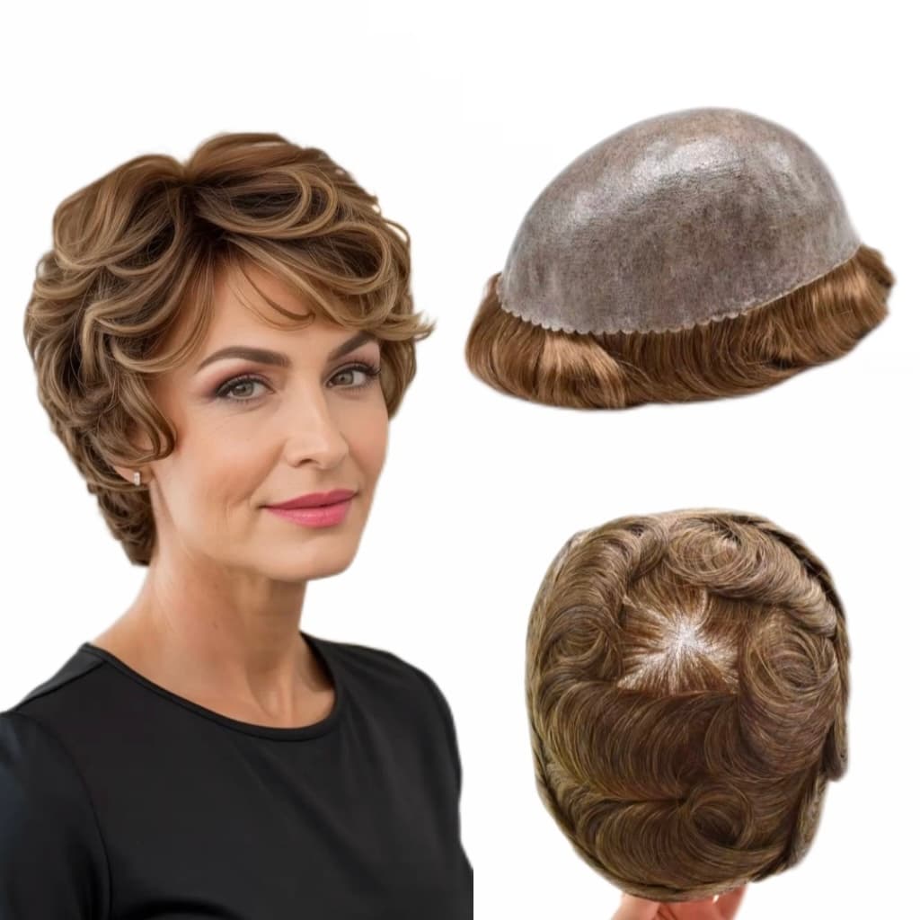 Proteza capilara pentru femei Blond Inchis Proteza capilara pentru femei Blond Inchis