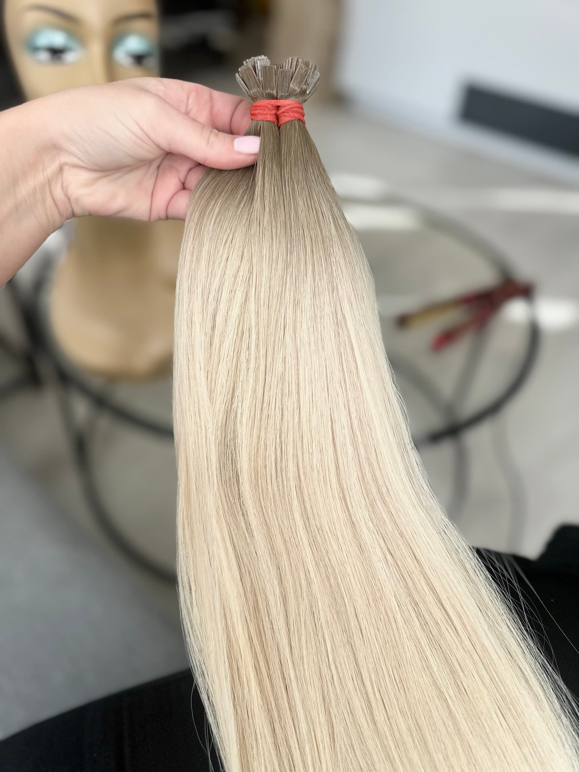 Extensii Cheratina Russian Hair Ombre #8/#10