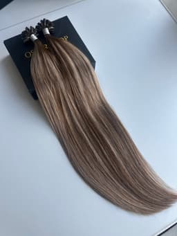 Extensiones de queratina Diamond Balayage #4/17/4