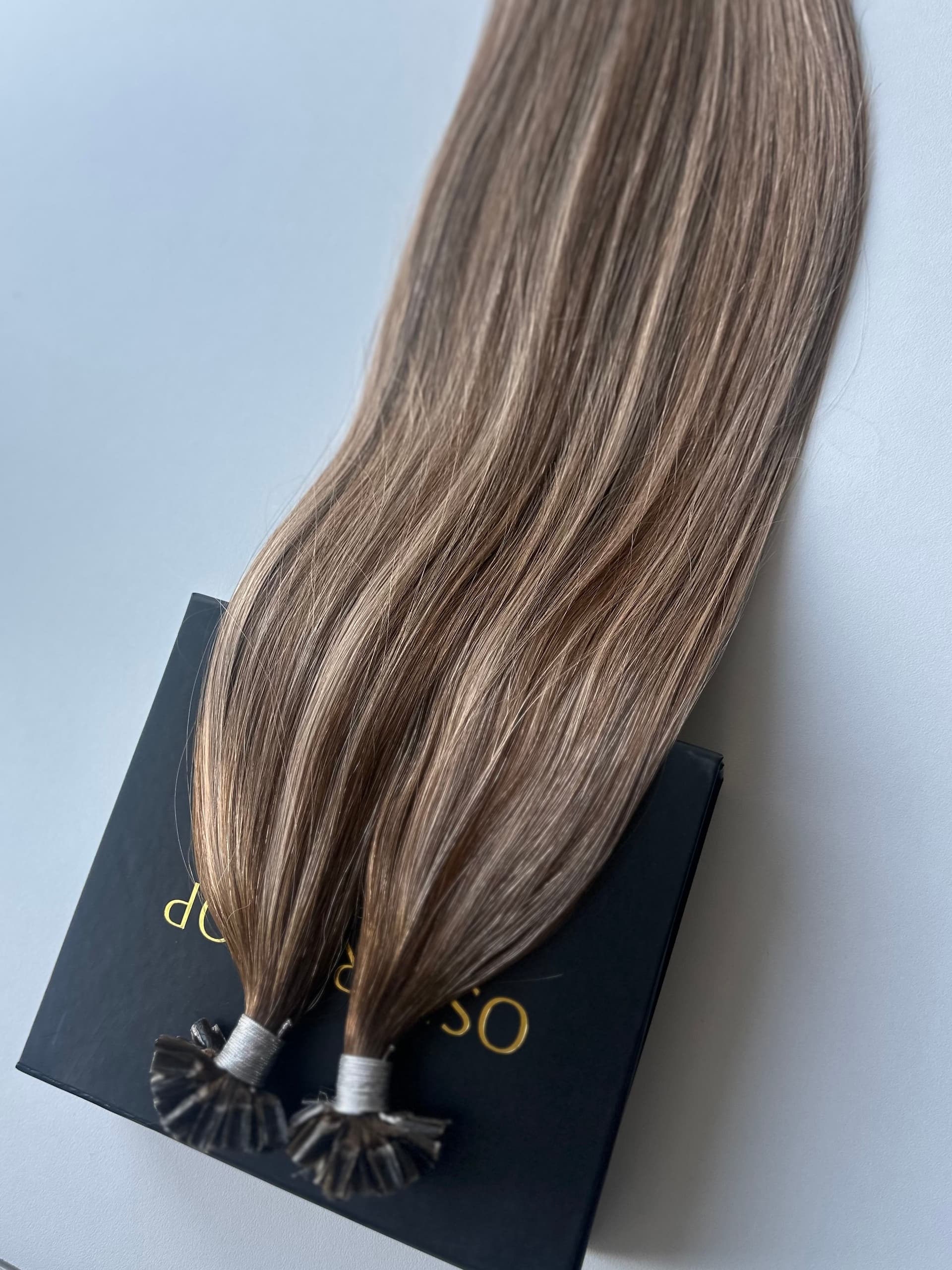 Extensiones de queratina OSKAR Balayage #4/17/4