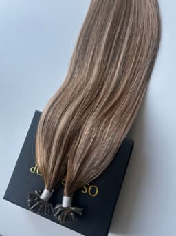 Extensiones de queratina OSKAR Balayage #4/17/4