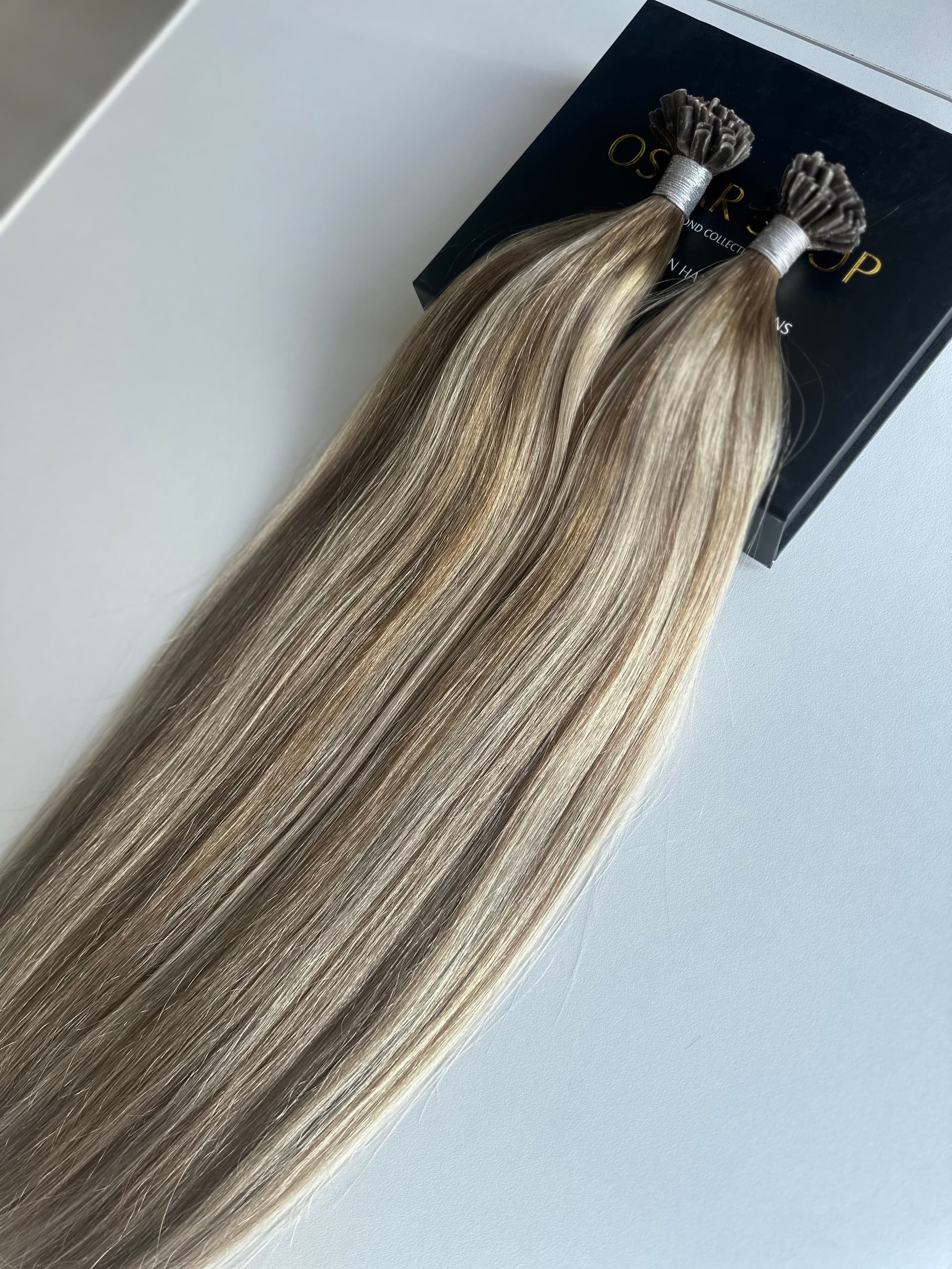 Extensii cheratina Luxe Balayage #8/SILVER/8