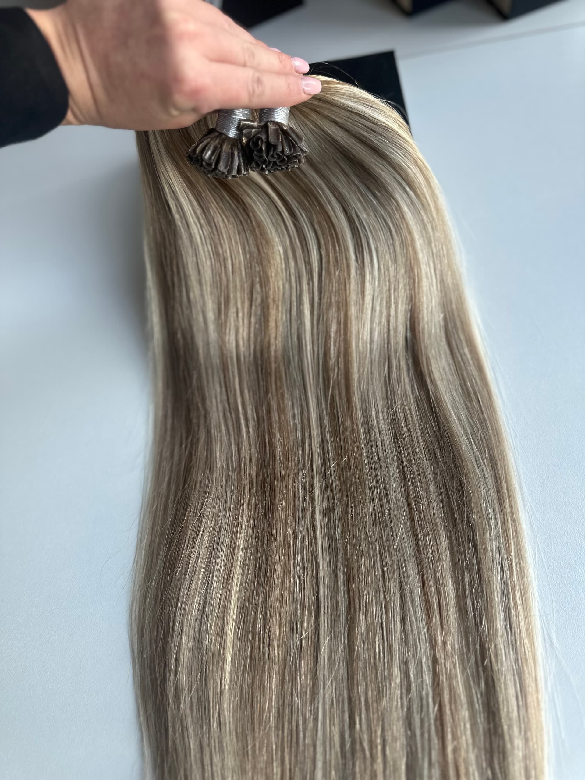 Extensions kératine OSKAR Balayage #8/Silver/8