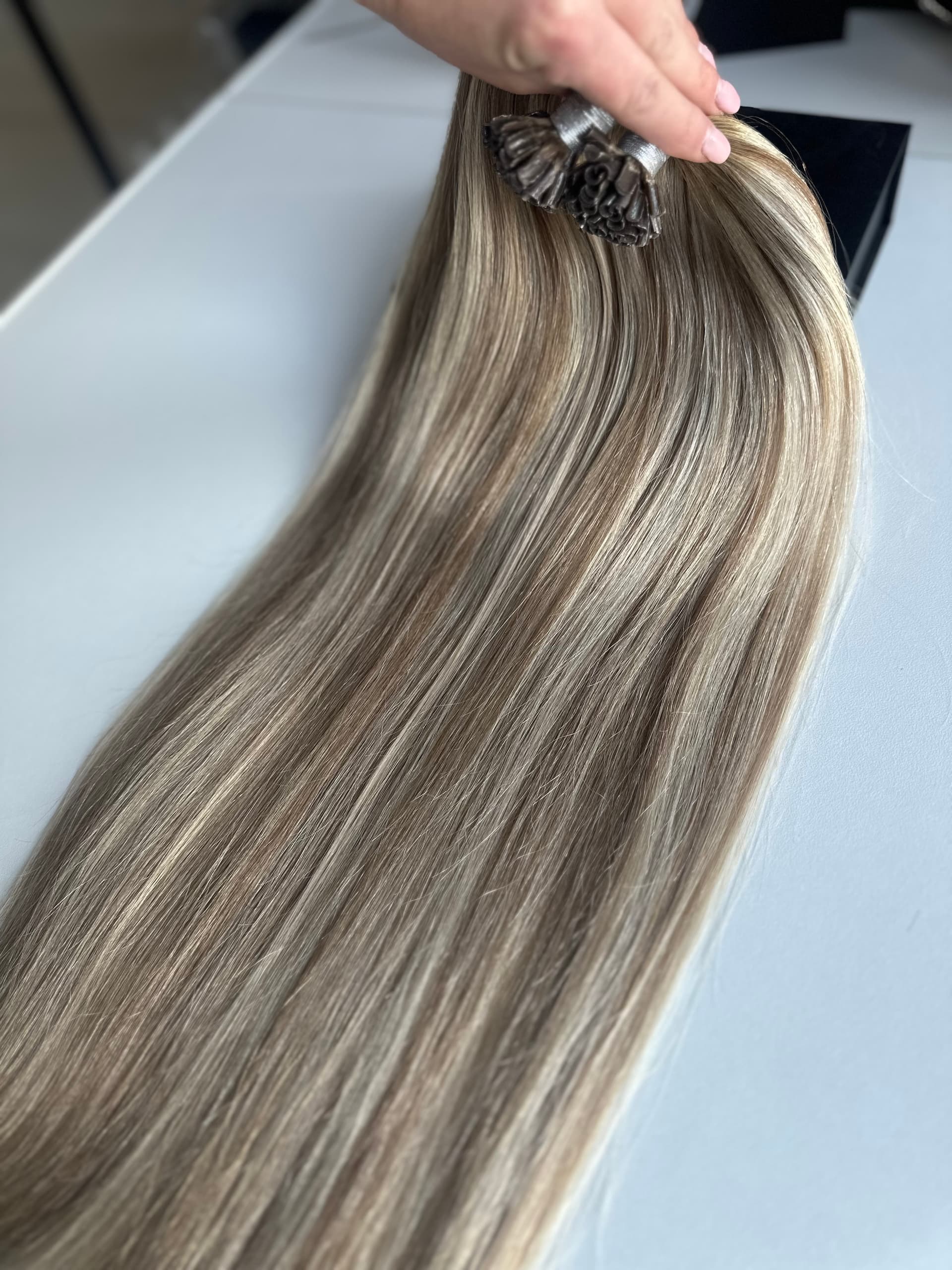 Extensions kératine OSKAR Balayage #8/Silver/8