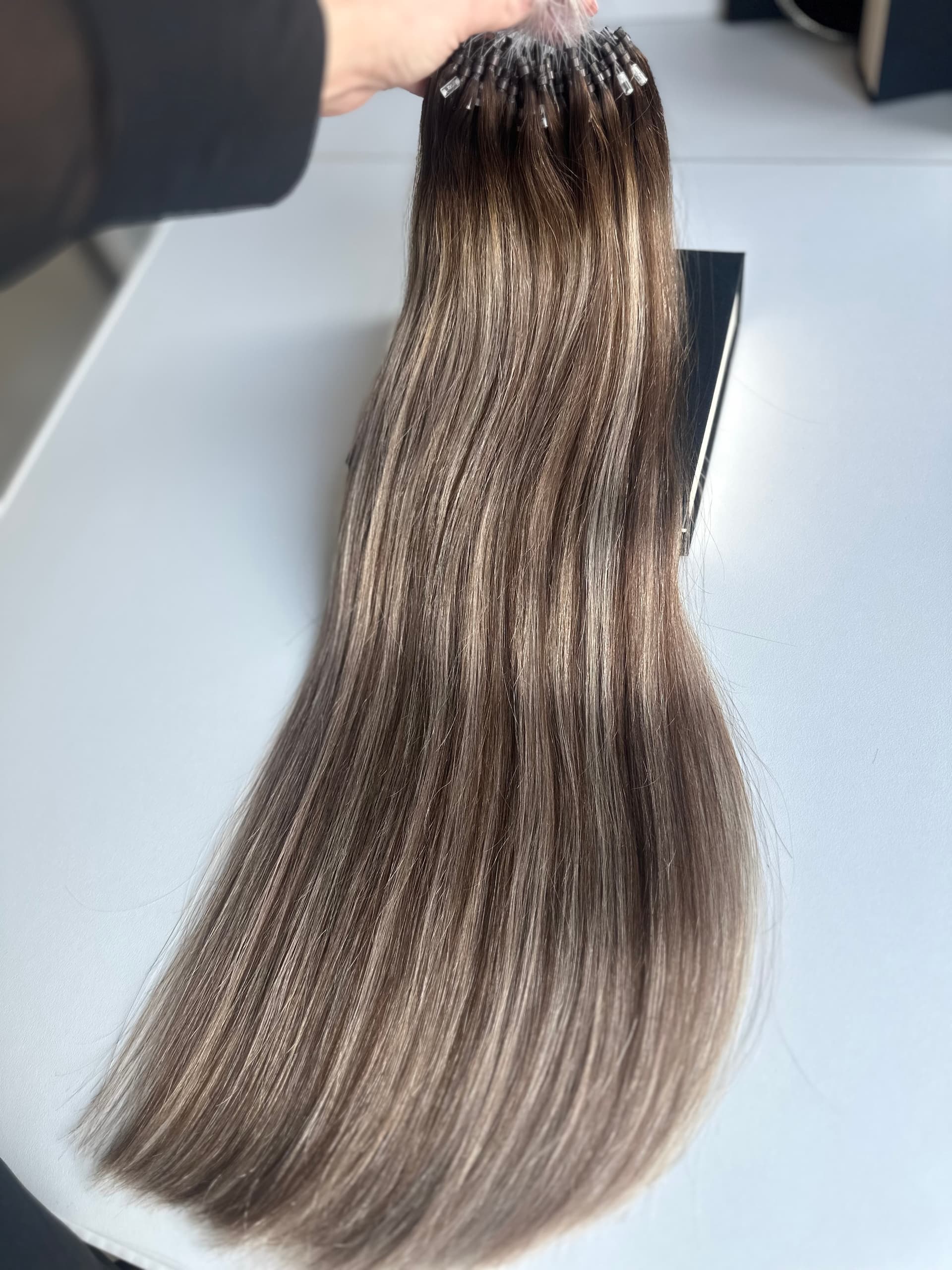 Extensii Microring Black Collection Balayage #4/17/4