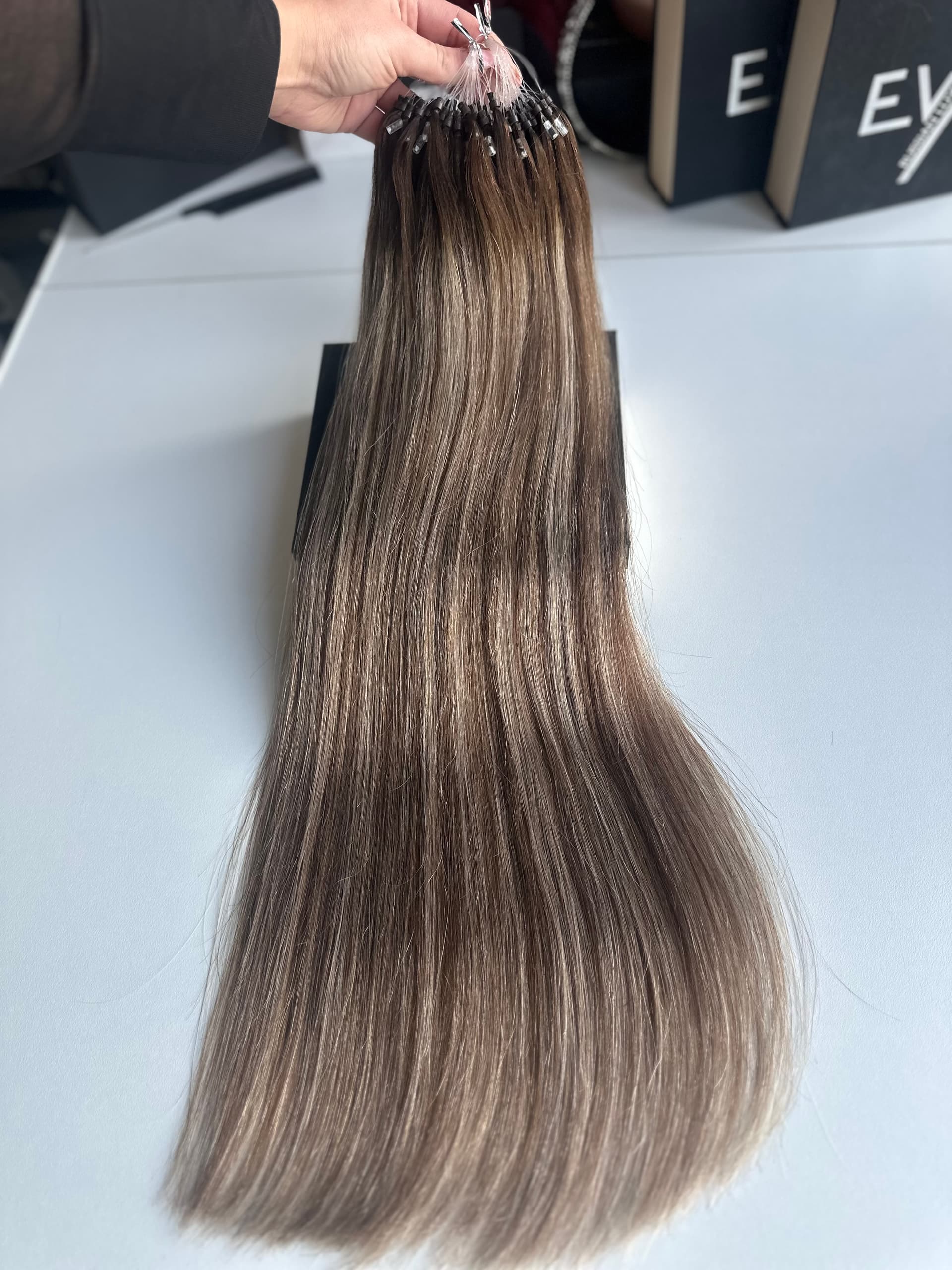 Extensioni Microring Oskar Balayage #4/17/4