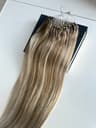 Extensii Microring Black Collection Balayage #8/Silver/8