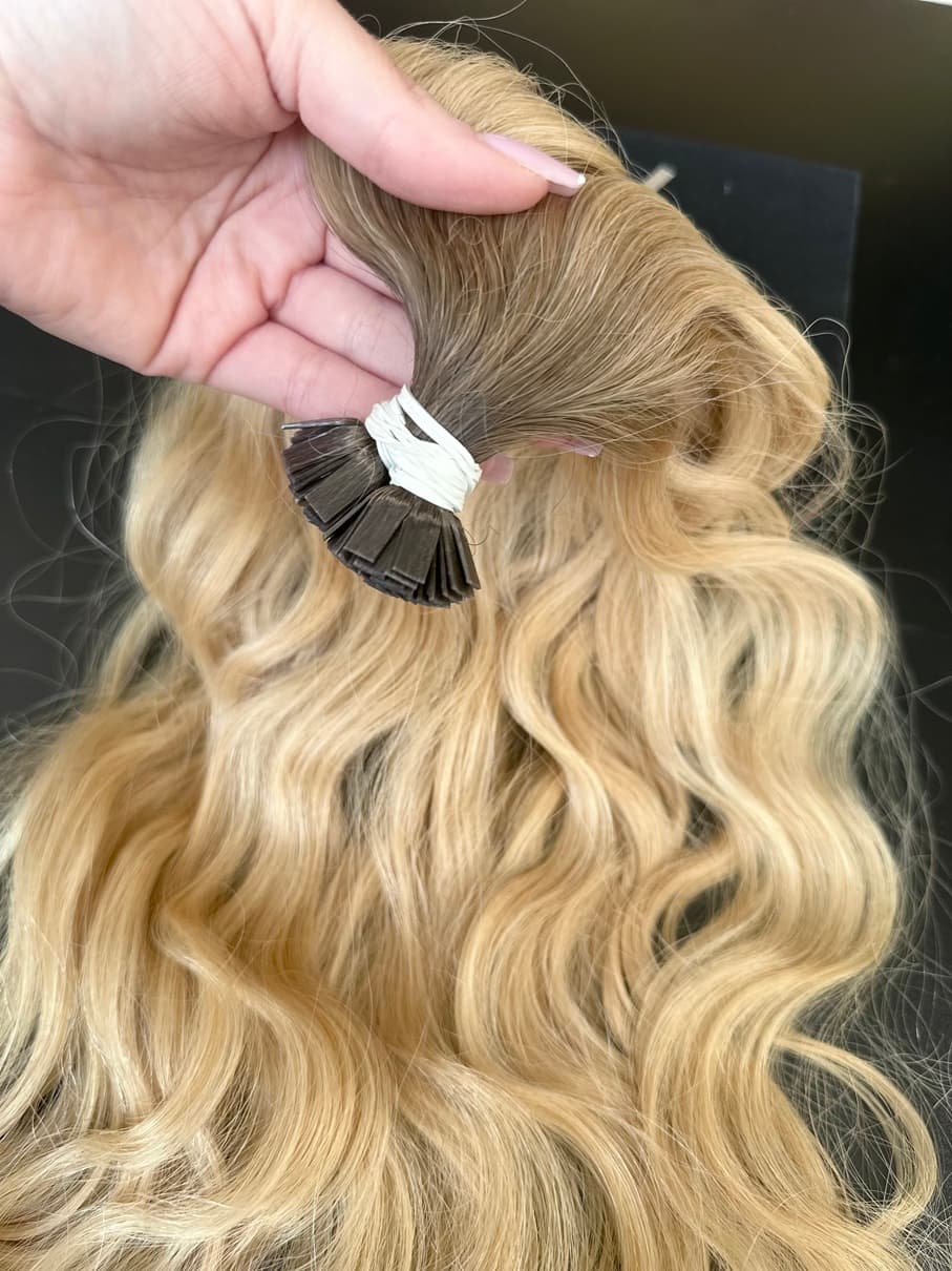 Extensioni Cheratina Russian Hair Ombre #4/#9.0