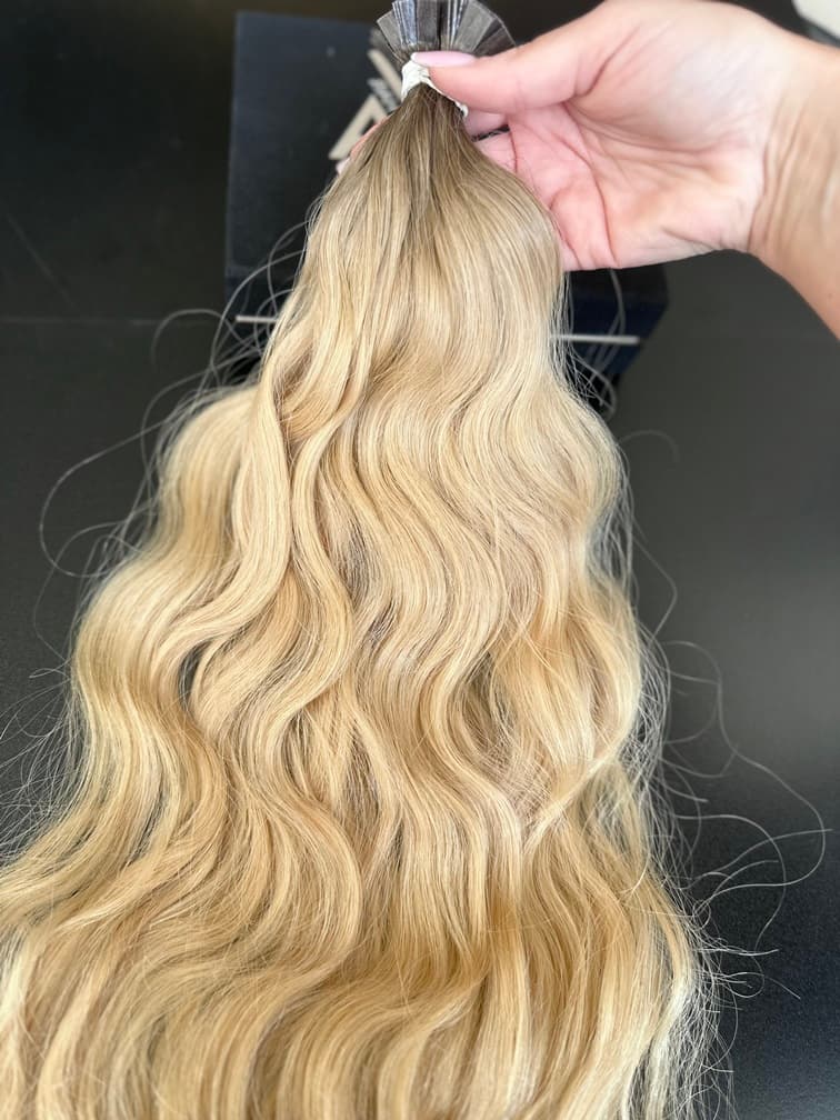 Extensioni Cheratina Russian Hair Ombre #4/#9.0