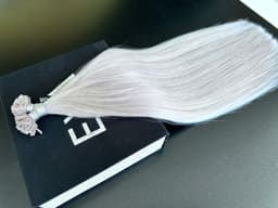 Extensii MICRO KERATINA Russian Hair Blond Grey