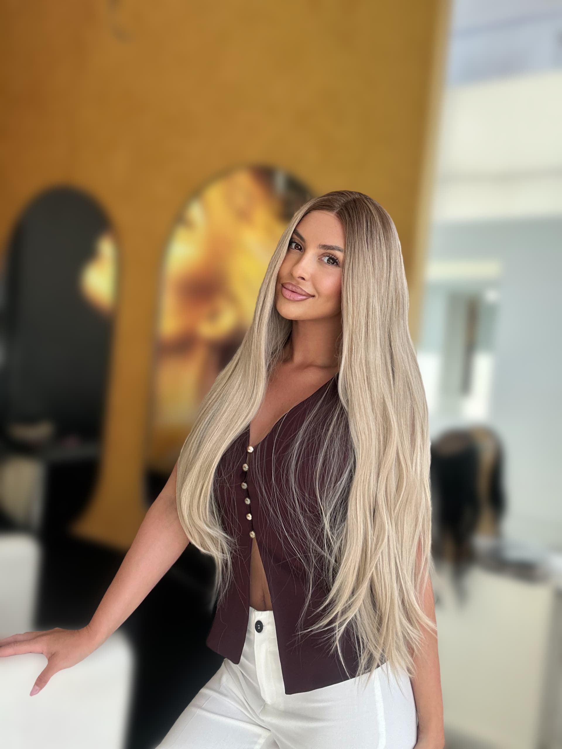 Peruca Baby BLONDE
