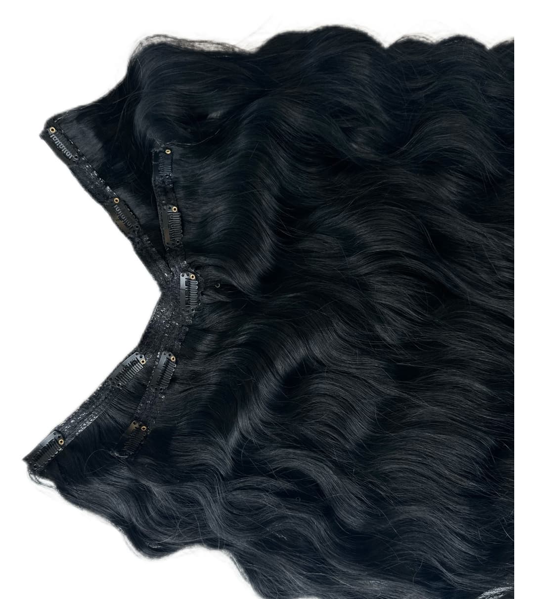 Tresa Eva Hair (4D) Schwarz Gewellt #1