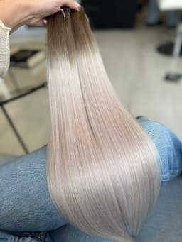 Tape In Extensions Diamond Ombre #19/Silver(Duplicated)