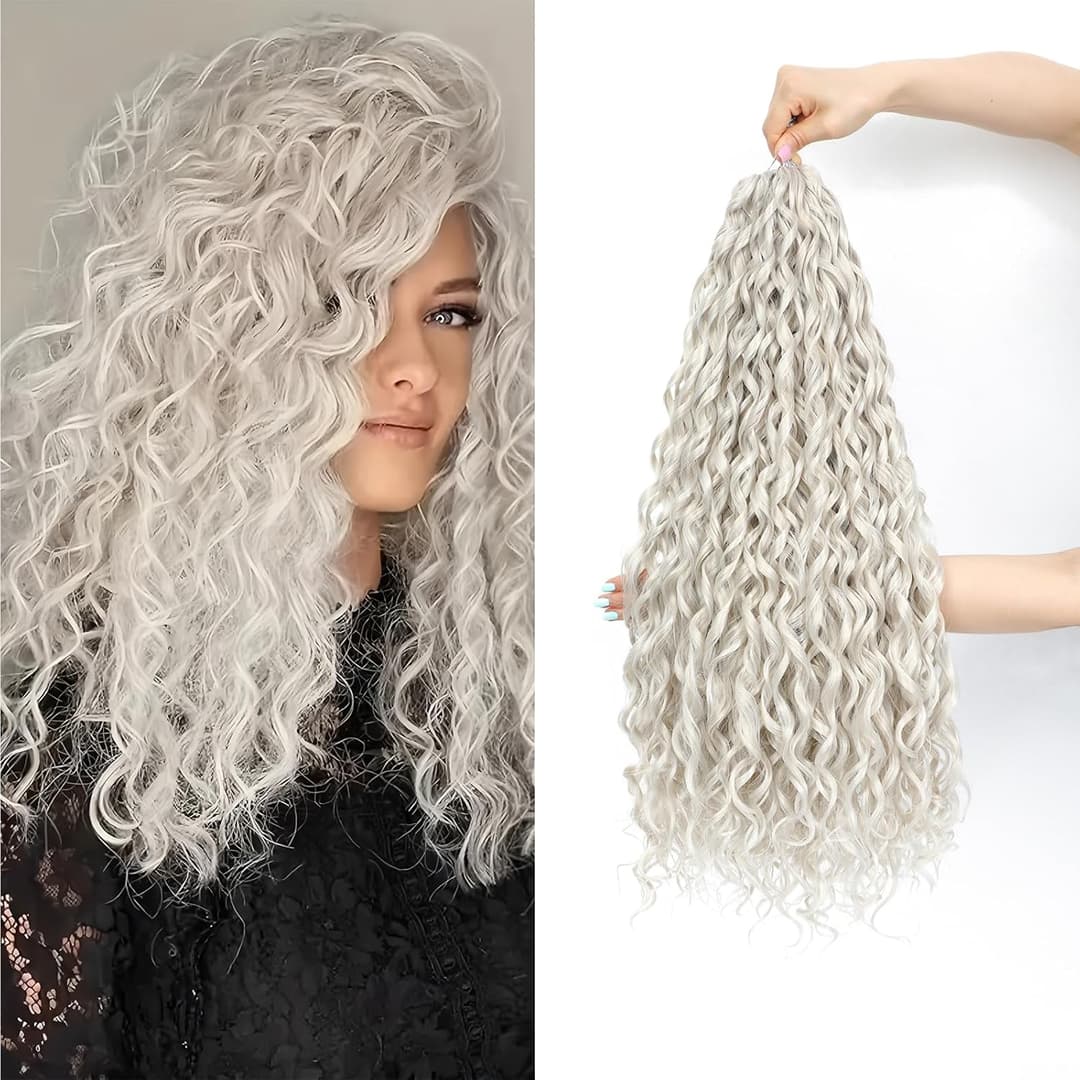 Extensii AFRO Grey