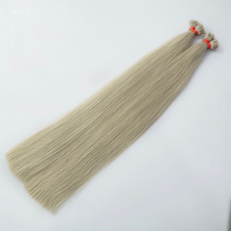 Extensioni di Cheratina Capelli Slavi #14 Biondo Beige Chiaro