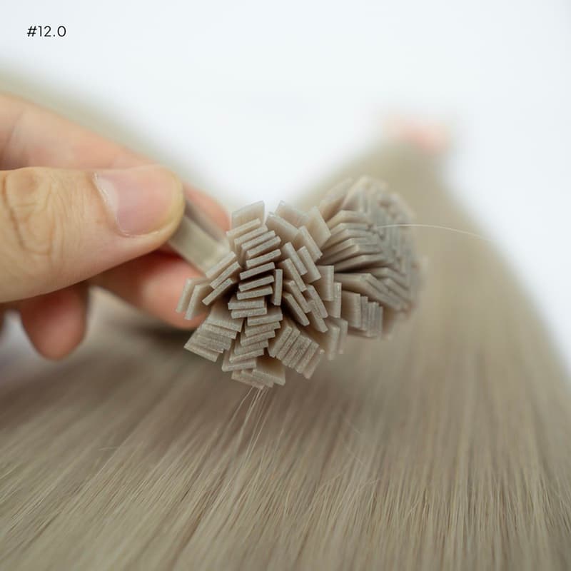 Extensioni di Cheratina Capelli Slavi #14 Biondo Beige Chiaro