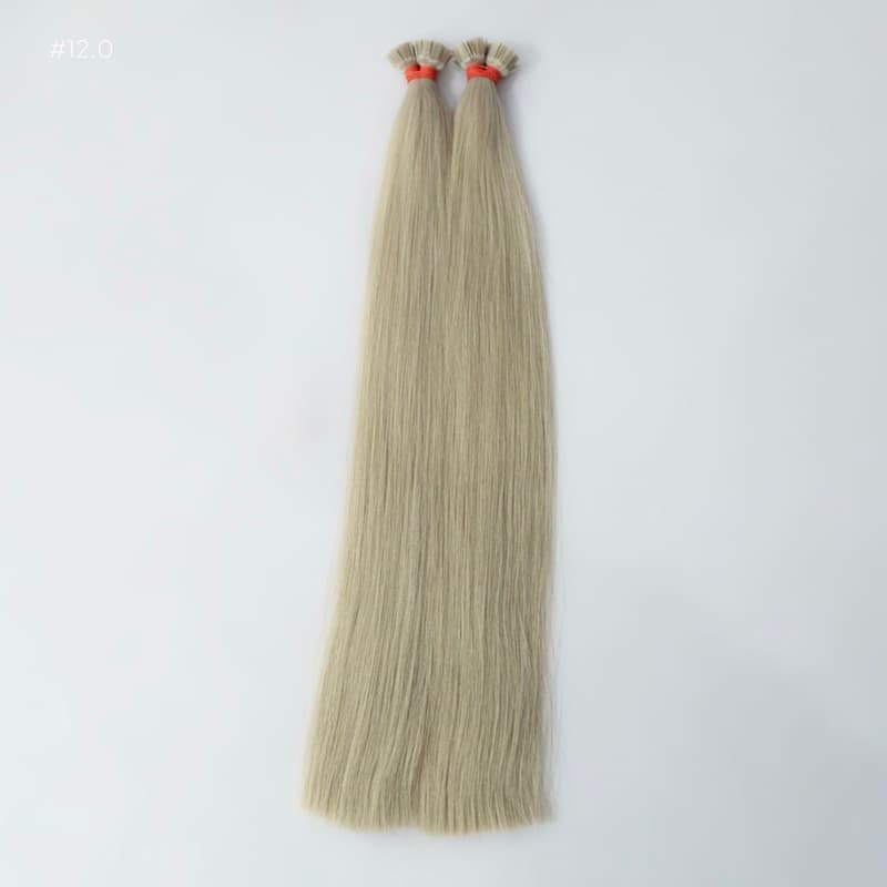 Extensioni di Cheratina Capelli Slavi #14 Biondo Beige Chiaro