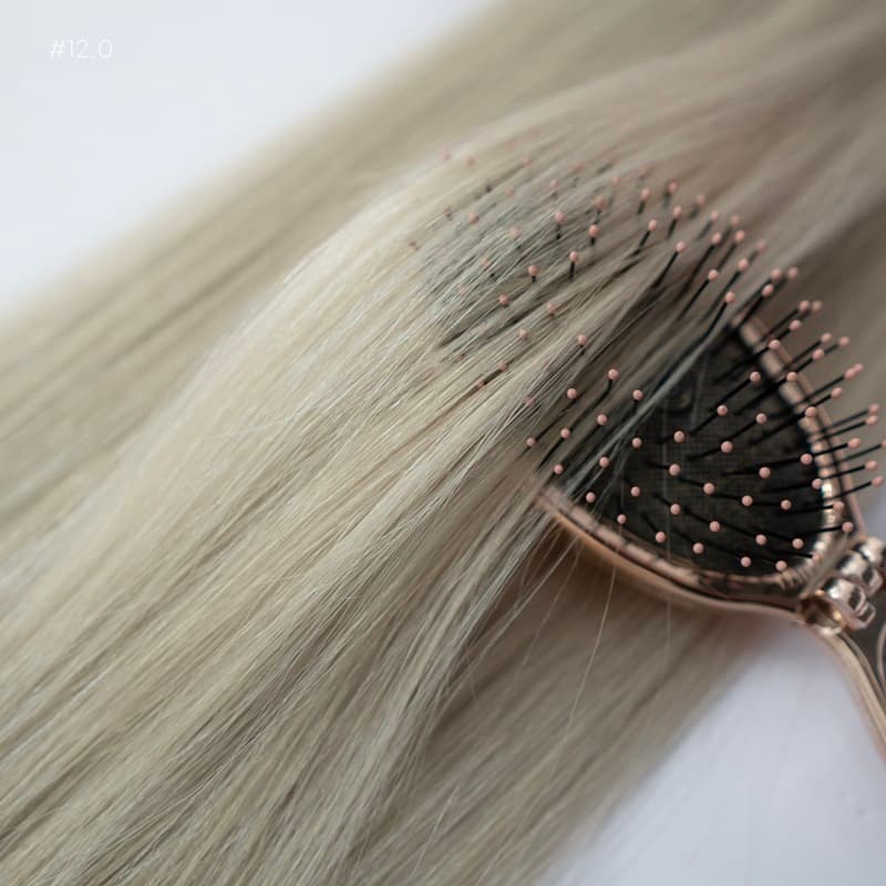 Extensioni di Cheratina Capelli Slavi #14 Biondo Beige Chiaro