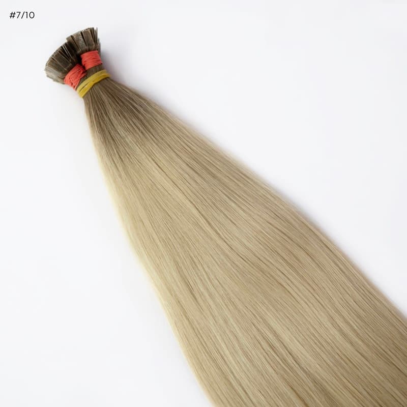 Extensiones de Queratina para Cabello Eslavo Ombre #7/#10