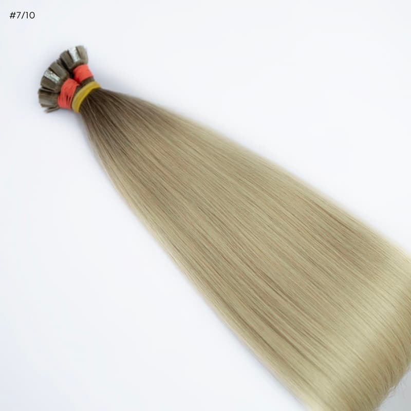 Extensiones de Queratina para Cabello Eslavo Ombre #7/#10
