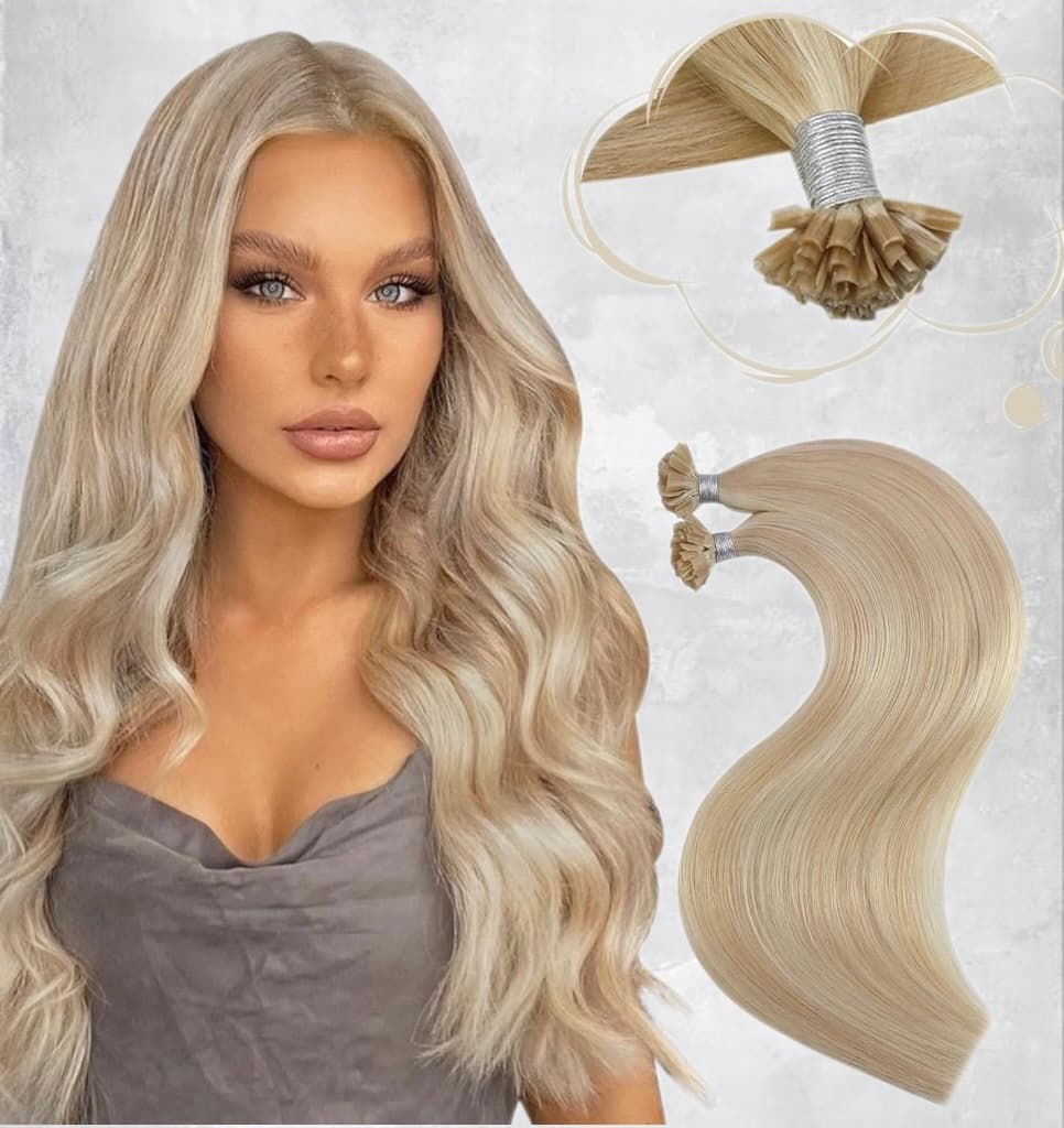 Extensii cheratina Luxe BLOND SUVITAT
