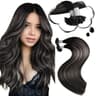 Extensii Cheratina Black Collection Balayage #1B/Grey/#1B