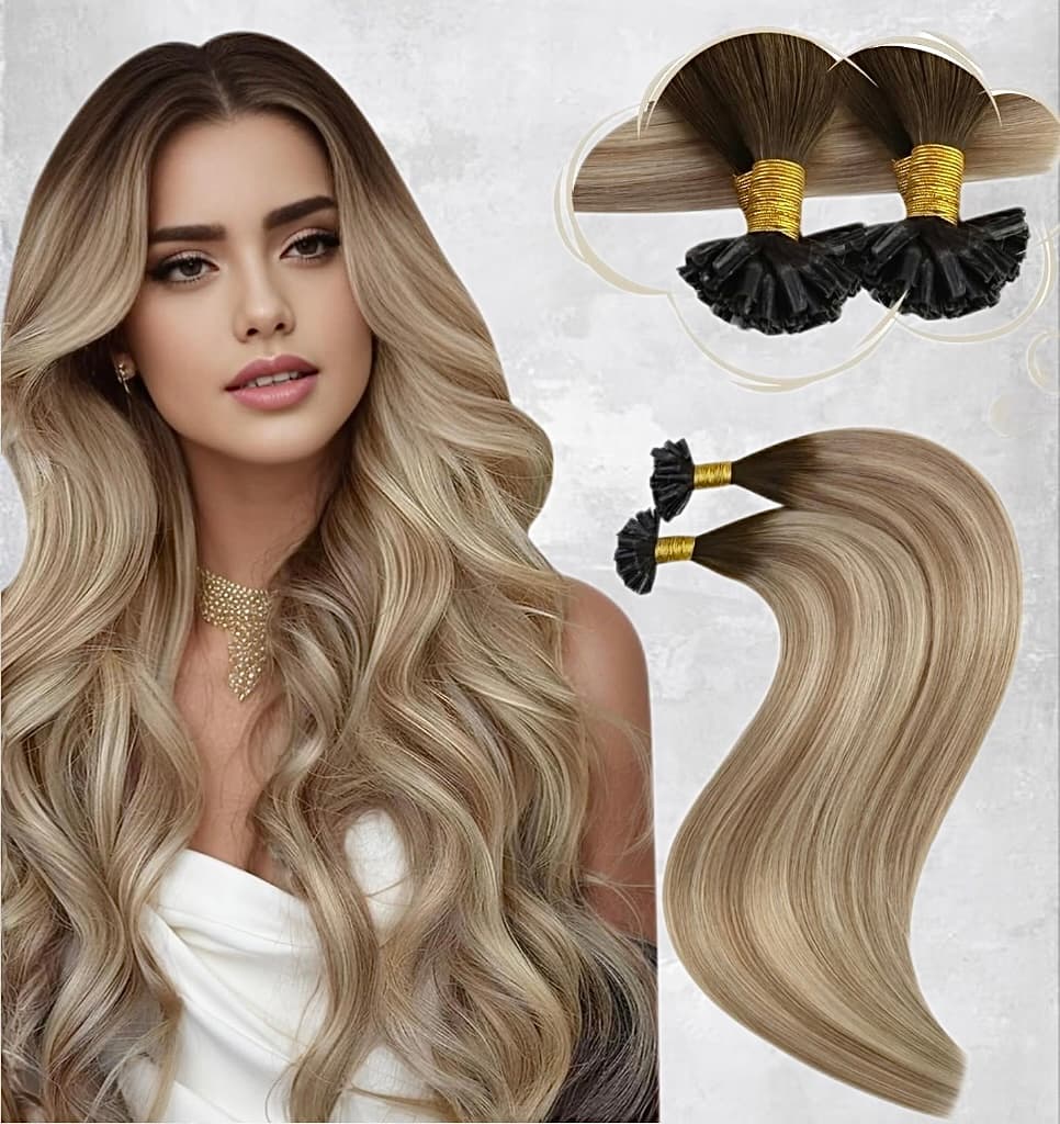 Extensioni cheratina Diamond Balayage #3/#8/#22