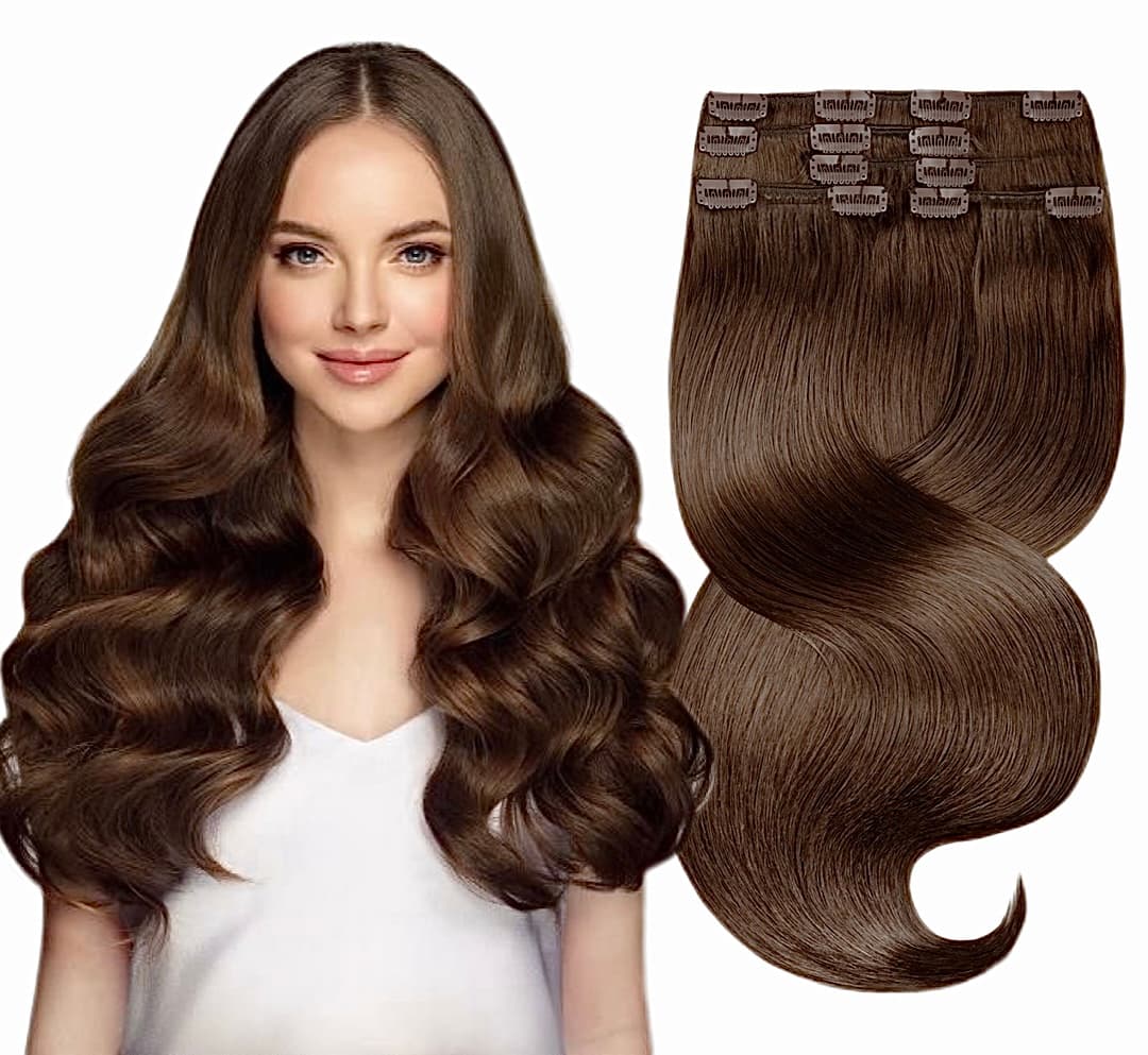 Clip-on Russian Saten Natural  #6