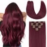 Clip-on Russian Burgundy