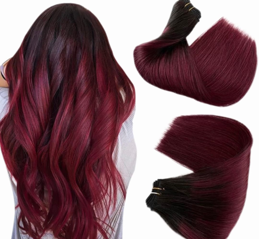 Mese Separate Oskar Ombre #1B Burgundy