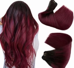 Mese Separate Oskar Ombre #1B Burgundy
