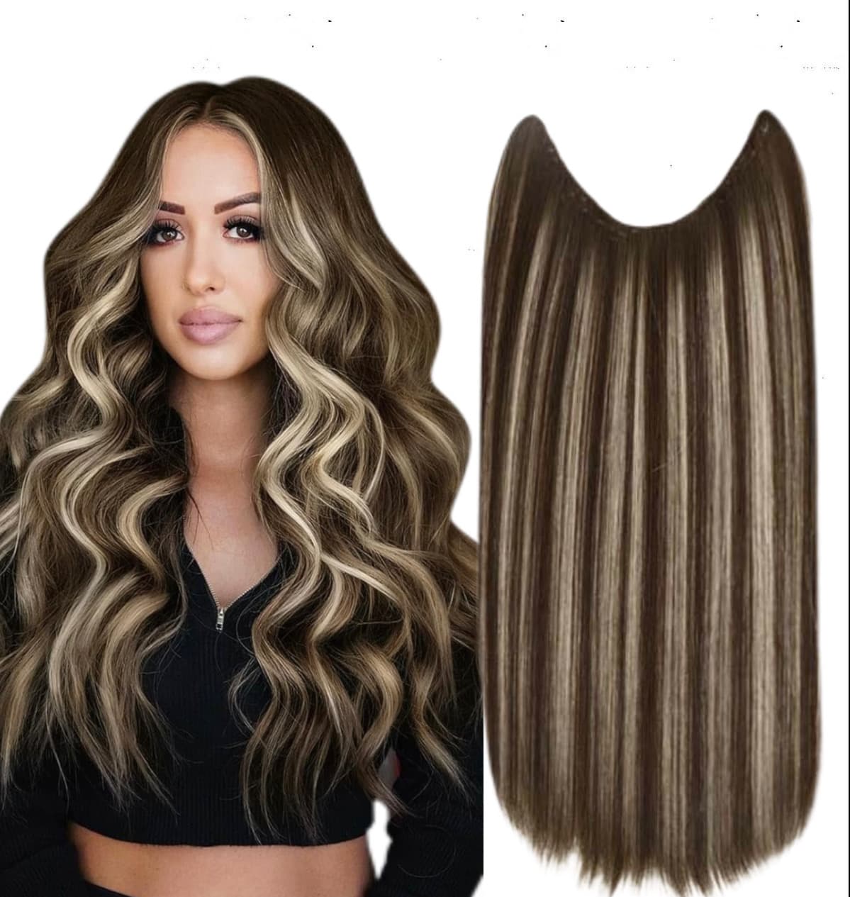 Flip-In Luxe Haarverlängerungen Suvitat #4 #60