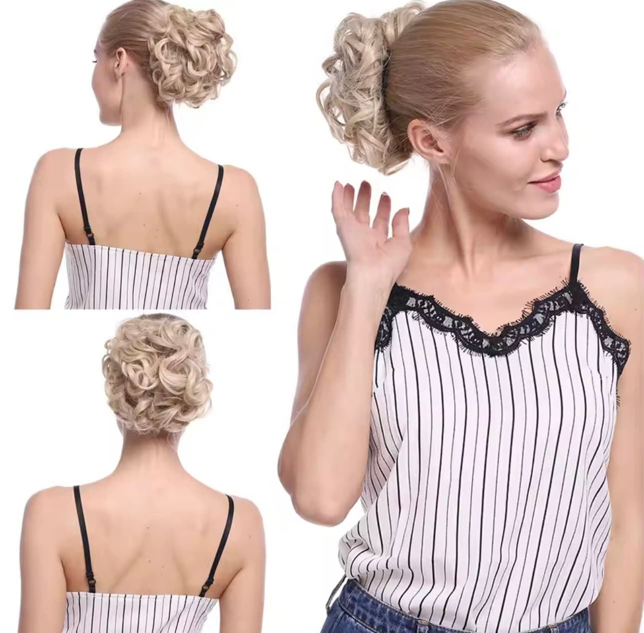 Mesa de volum tip coc Blond Suvitat #16/#613