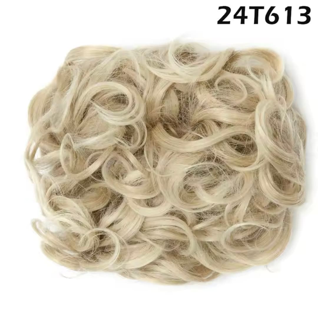 Mesa de volum tip coc Blond Mediu
