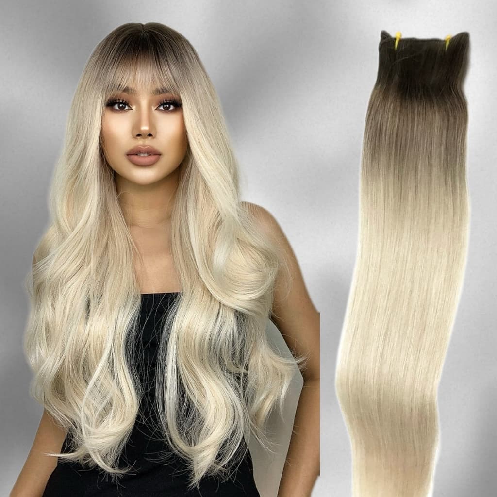 Extensii la Metru Luxe Ombre #3/ #60