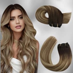 Extensiones al Metro Luxe Balayage #4 #18