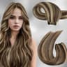 Extensii la Metru Russian Balayage #4/#27