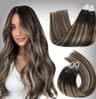 Extensii Microring Black Collection Balayage #2/17/2
