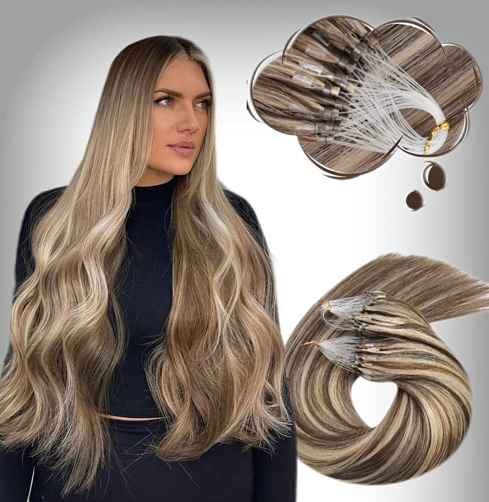 Extensii Microring Black Collection Balayage #7-60
