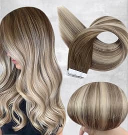 Tape-In Extensions Diamond Balayage #8D/ Silber