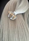 Extensii Tape-in SLAVIC Hair Light Grey