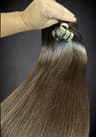 Extensii Tape-in SLAVIC Hair Saten Natural Inchis
